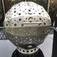 450mm Stainless Steel Moon & Stars FirePit close up