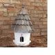 Round Wooden Bird House Small