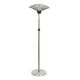 La Hacienda Adjustable Standing Heater Silver