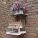 Wall mounted birdtable
