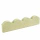 scalloped edging 600mm grey 8068GR