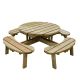 Forest Circular Picnic Table