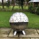 600 Stainless Steel Moon & Stars FirePit Globe FireBall with legs Rivited