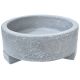 London Grey Round 12.5cm Trough Planter