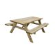 Forest Rectangular Picnic Table - Large
