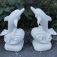 Dinova Garden Art Animals  Small Dolphin Pair