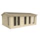 Forest Blakedown Log Cabin 6m x 4m