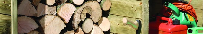 Garden Logs & Wood Stores